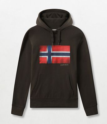 napapijri fleece hoodie