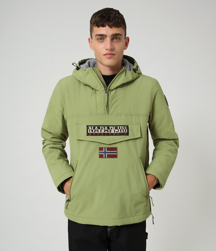 Arctic Netjes Mordrin Rainforest Winter jas met zak | Napapijri | officiële store