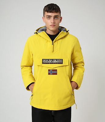 napapijri yellow hoodie