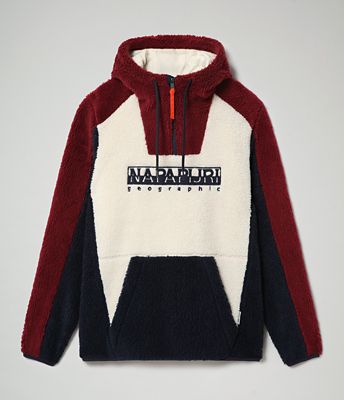 napapijri fleece hoodie