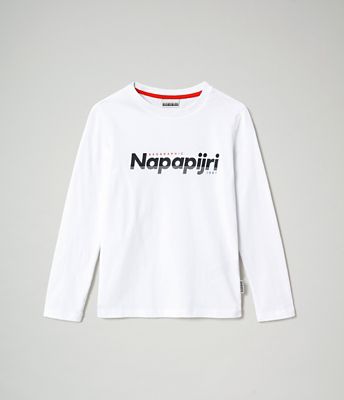 T-shirt met lange mouw Saloy | Napapijri