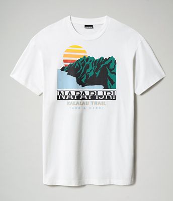 T-shirt met korte mouwen Alhoa | Napapijri