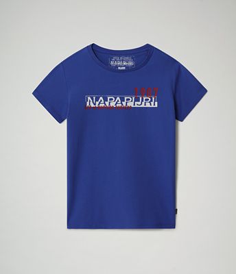 T-shirt met korte mouwen Salisario | Napapijri