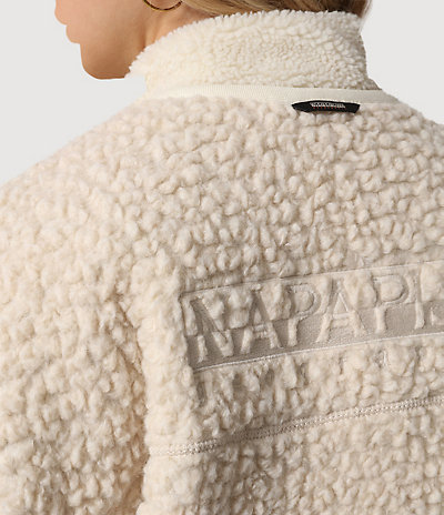 Fleece-Sweatshirt Agner mit durchgehendem Reißverschluss 3