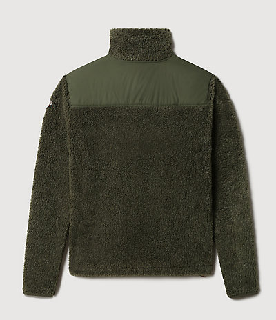 Fleece-Sweatshirt Trentino Hz mit halb durchgehendem Reißverschluss