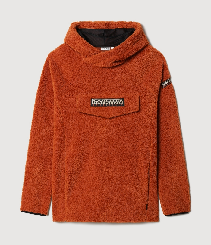 Napapijri 2024 orange hoodie