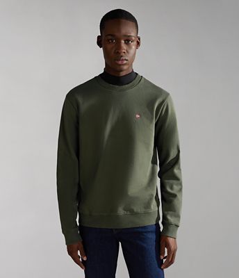 Khaki green deals champion sweatshirt