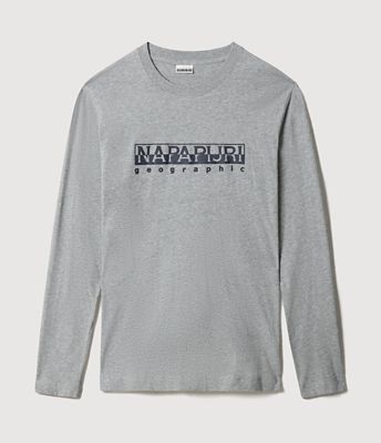 Langarm-T-Shirt Serber mit Print | Napapijri