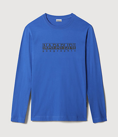 Langarm-T-Shirt Serber mit Print 3