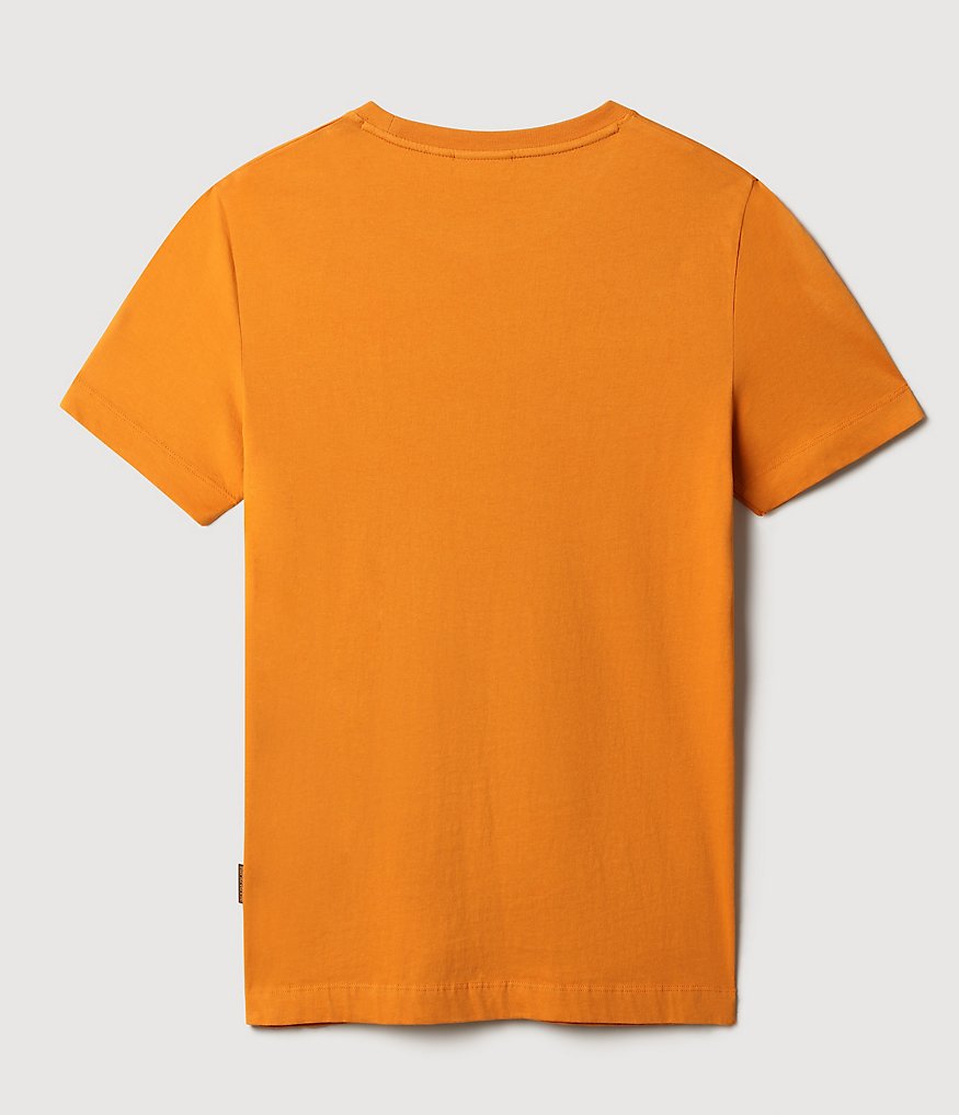 Kurzarm-T-Shirt Serber mit Print-
