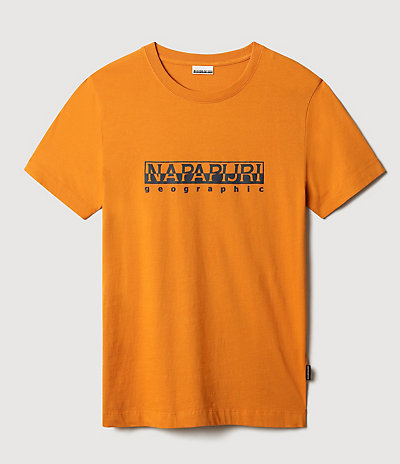 Kurzarm-T-Shirt Serber mit Print 1