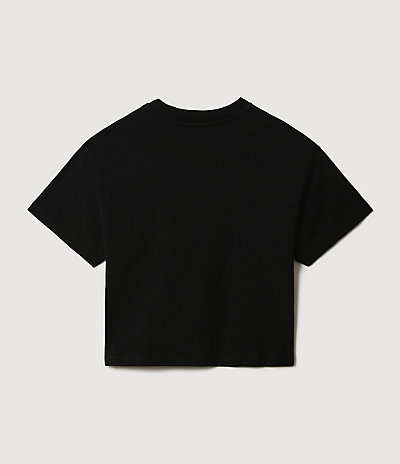 Kurzarm-T-Shirt Box Crop 4