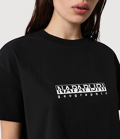 Kurzarm-T-Shirt Box Crop 2