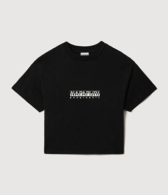 Kurzarm-T-Shirt Box Crop | Napapijri