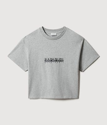 Kurzarm-T-Shirt Box Crop | Napapijri