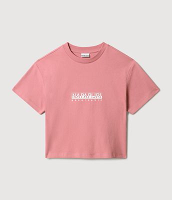 Short Sleeve T-Shirt Box Crop | Napapijri