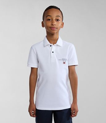 Elbas Short Sleeve Polo Shirt (4-16 YEARS) | Napapijri
