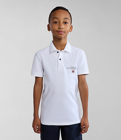 Elbas Short Sleeve Polo Shirt (4-16 YEARS) 1