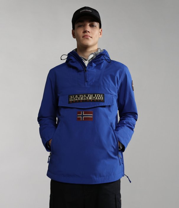 Napapijri Canguro Rainforest Winter Blu Marine Azul Invierno Hombre