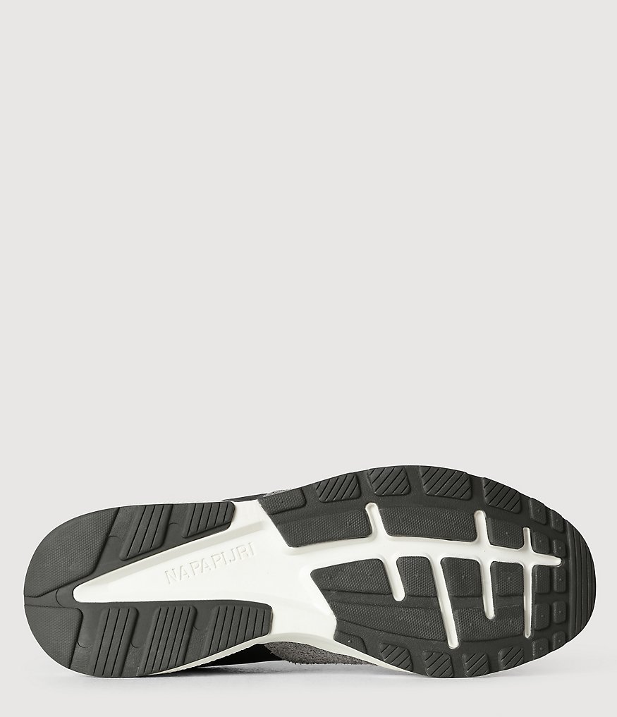 Sneaker Gray Pelle Scamosciata-