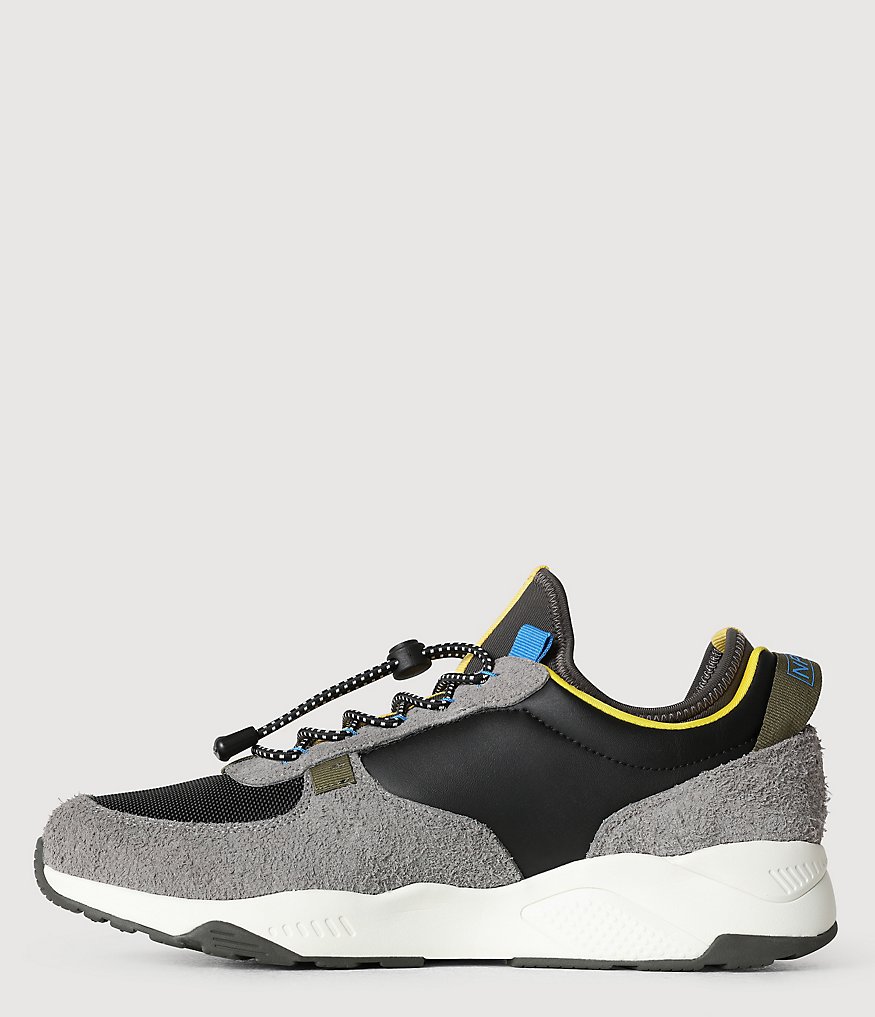 Sneakers Gray Suede-