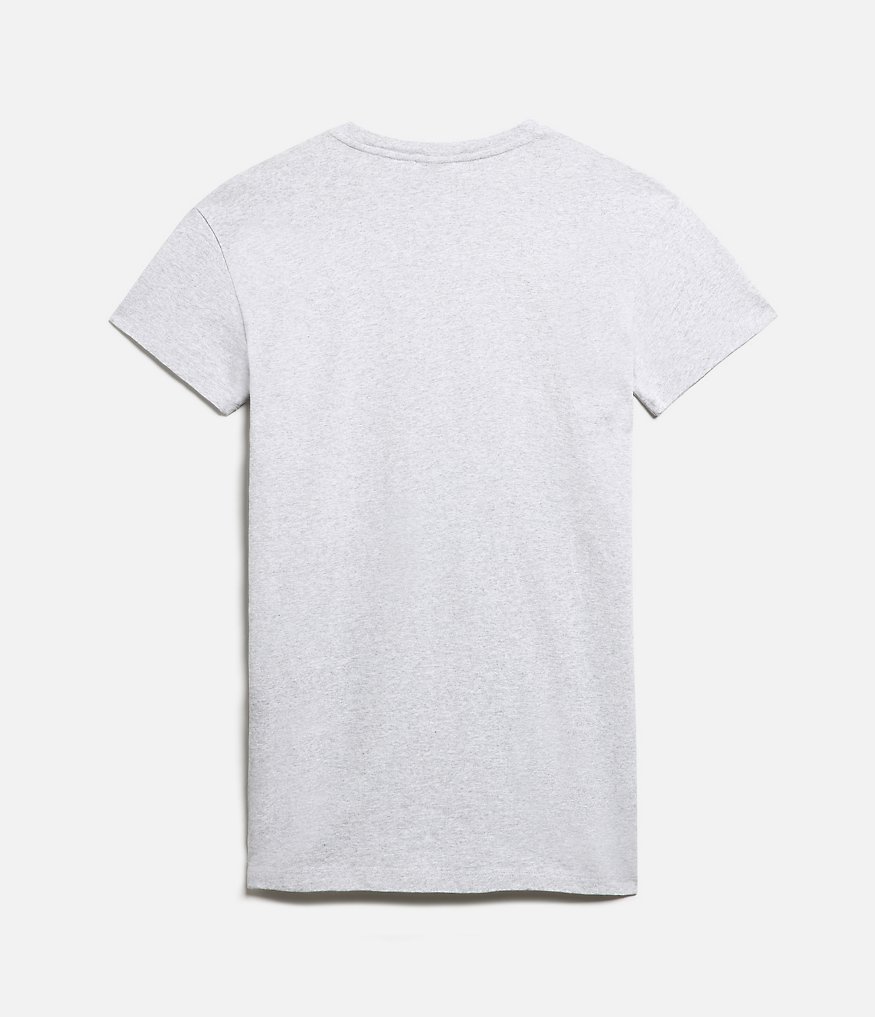 T-shirt long à manches courtes Box-