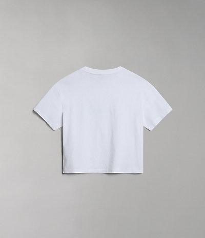 Box T-shirt met korte mouwen crop 6