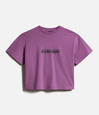 Kurzärmeliges Crop-T-Shirt Box | Napapijri