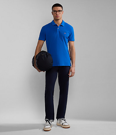 Elbas Short Sleeve Pique Polo Shirt 2