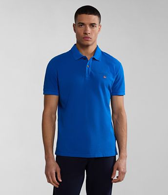 Elbas Short Sleeve Pique Polo Shirt | Napapijri