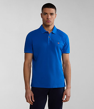 Elbas Short Sleeve Pique Polo Shirt 1