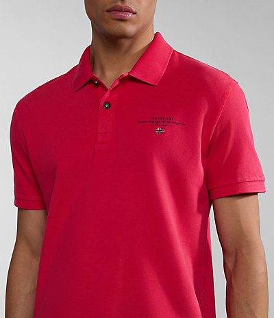 Elbas Short Sleeve Pique Polo Shirt 4