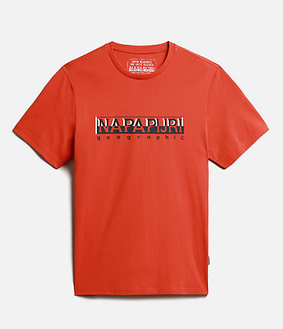 Kurzarm-T-Shirt Says 1