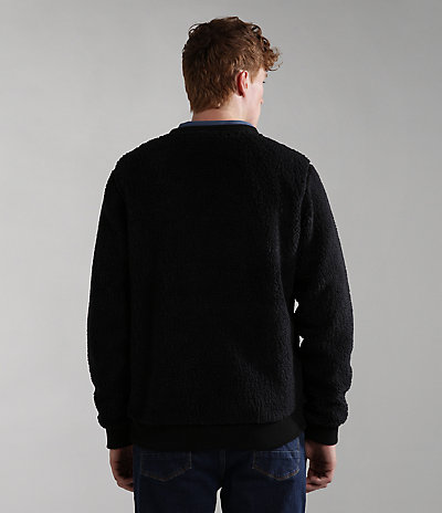 Fleece-Sweatshirt Morgex mit Rundhalsausschnitt 3