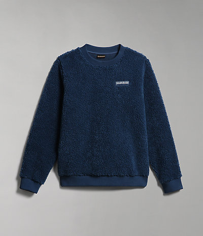 Fleece-Sweatshirt Morgex mit Rundhalsausschnitt 5