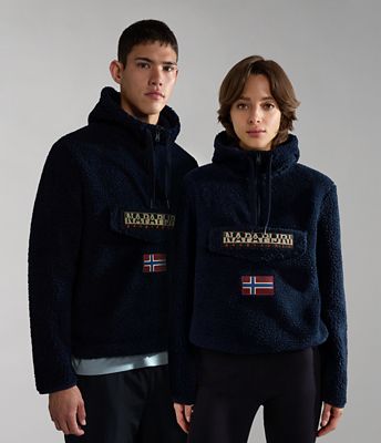 Sweat-shirt à capuche en polaire Burgee | Napapijri