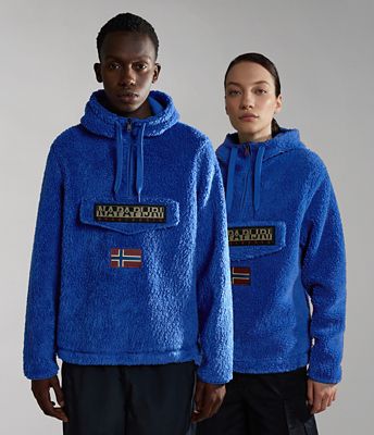 Napapijri hoodie fleece hot sale