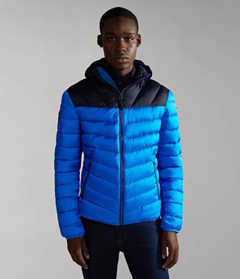Aerons Hood Colour-block Puffer Jacket | Napapijri