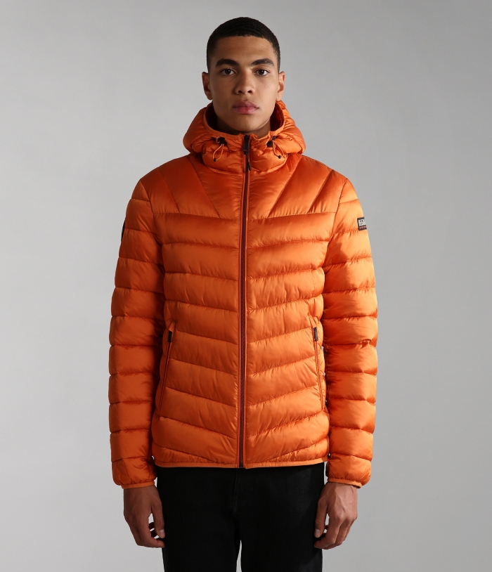 Puffer jacket shop aerons hood