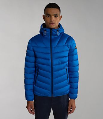 Bicolor Padded Hooded Blouson - Men - Ready-to-Wear