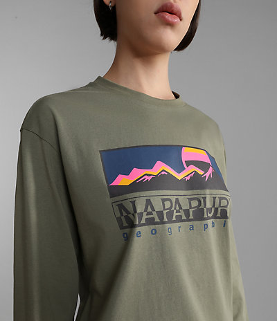 Langarm-T-Shirt Chalk 4