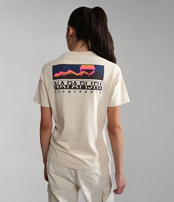 Kurzarm-T-Shirt Hill Chalk | Napapijri