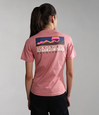 Kurzarm-T-Shirt Hill Chalk | Napapijri