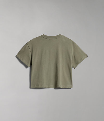 Kurzarm-T-Shirt Cold Crop