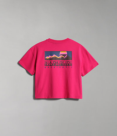 Kurzarm-T-Shirt Cold Crop 6