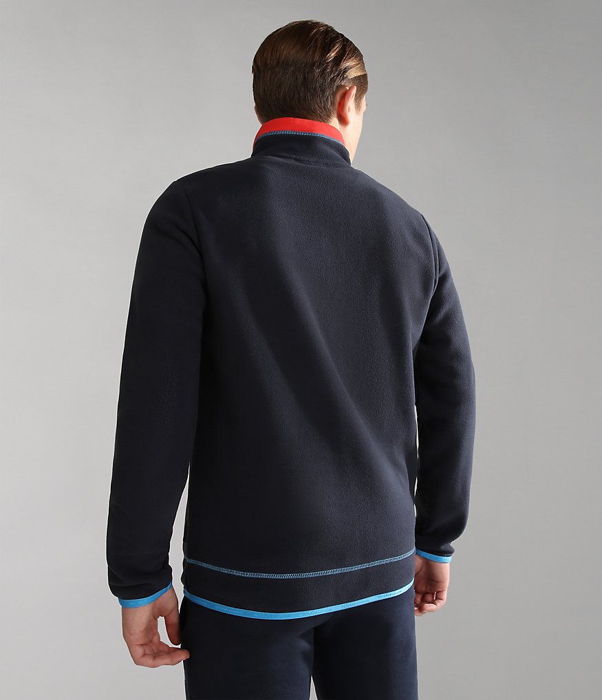 Fleece-Sweatshirt Salty mit durchgehendem Reißverschluss (4-16 JAHRE)-