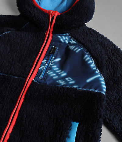 Yupik fleece hoodie met rits (10-16 JAAR) 4