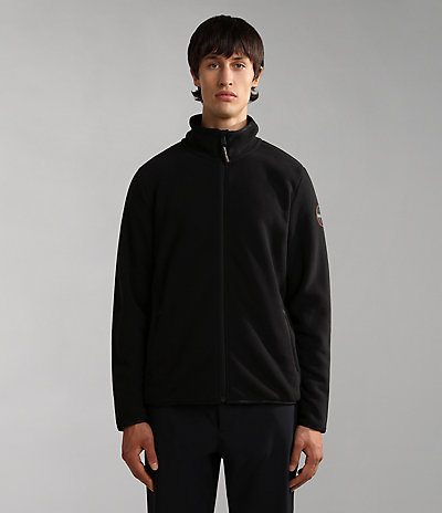 Polartec® Fleece-Sweatshirt Vulkan mit Reißverschluss 1