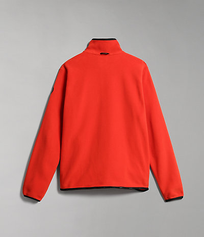 Polartec® Fleece-Sweatshirt Vulkan mit Reißverschluss 6