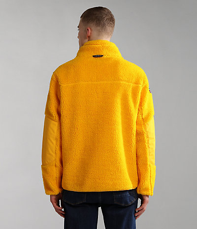 Teide fleecesweater met rolkraag 3